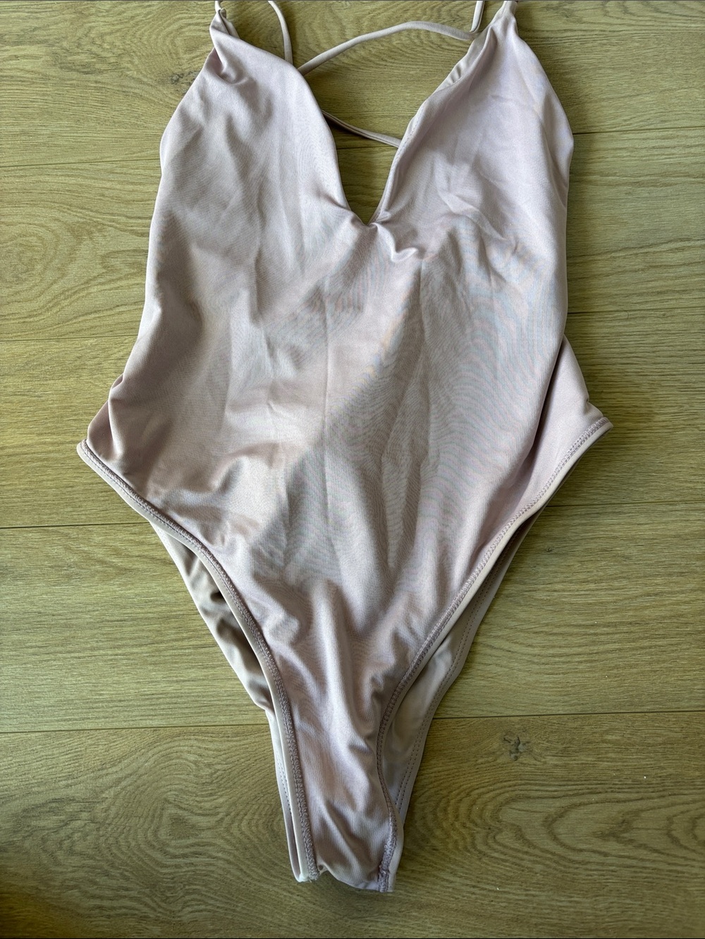 Blush Pink One-Piece Swimsuit